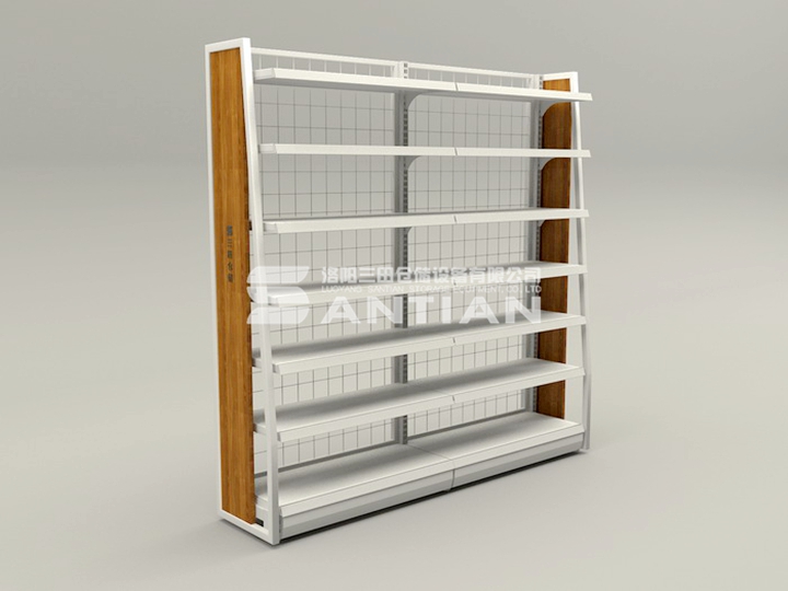 ST-A011 便利店貨架-木側(cè)版